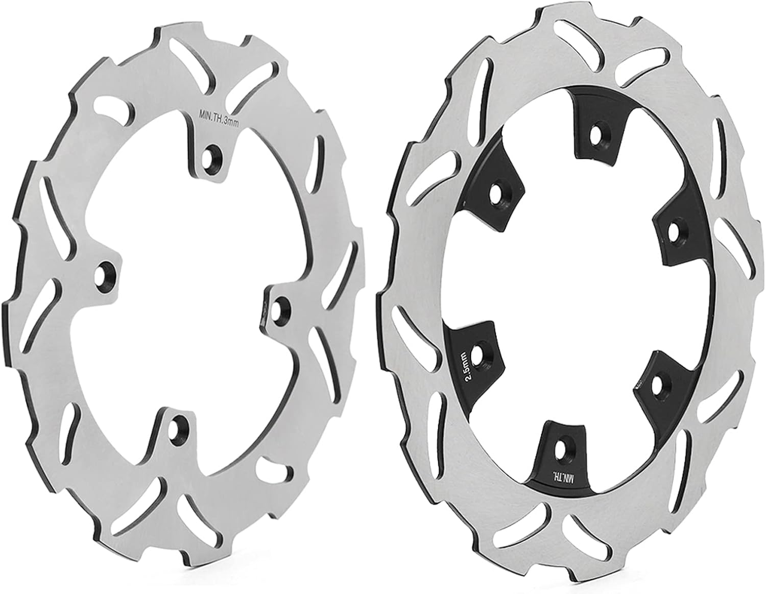 Front Rear Brake Discs Rotors for Suzuki RM85 RM 85 L RM85L BIG WHEEL 2005-2018