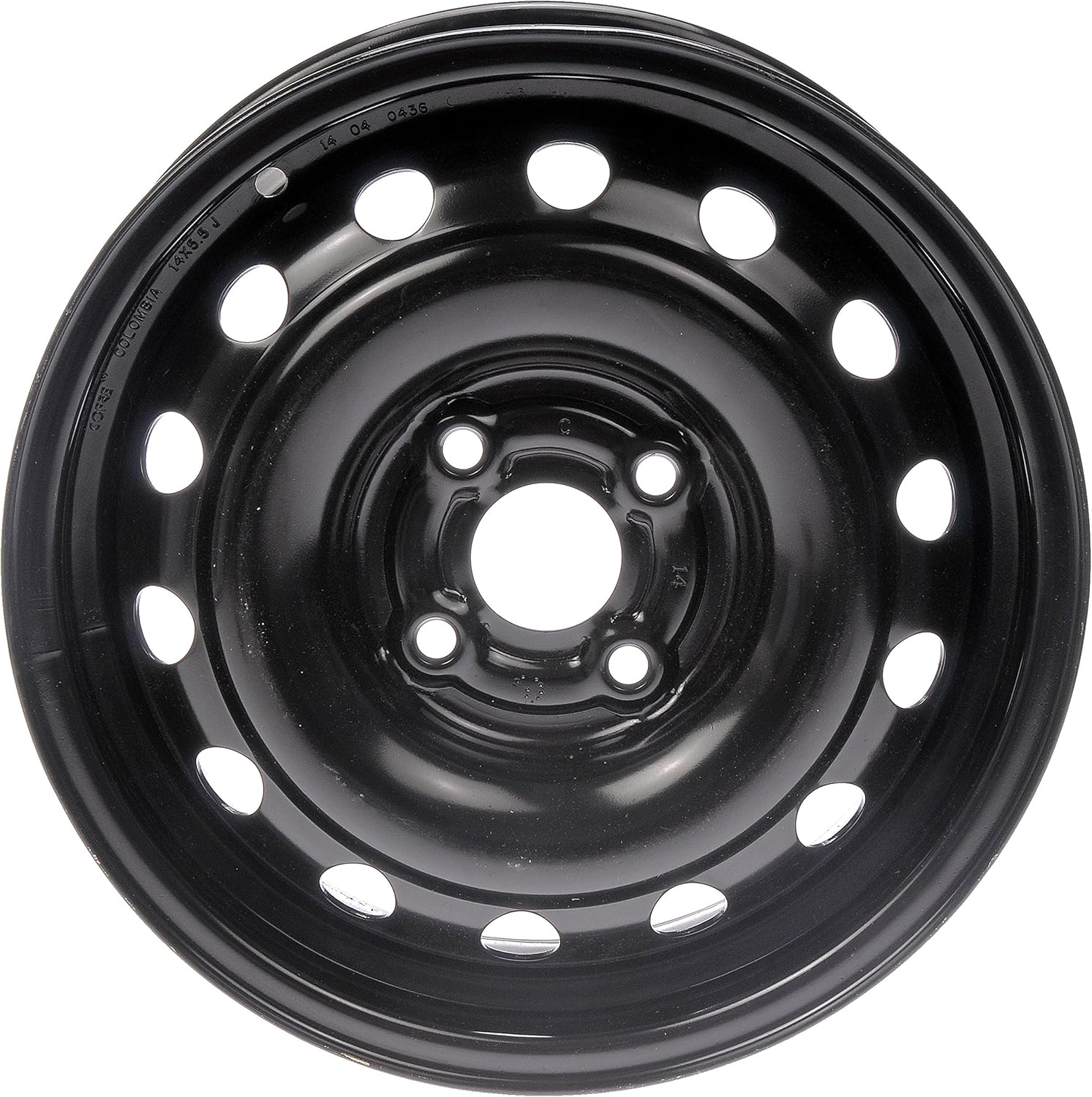939-105 Wheel Compatible with Select Hyundai / Kia / Toyota Models, Black